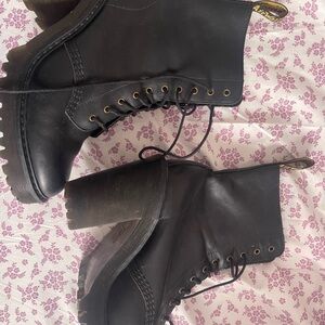 Dr. Martens Black Lace Up Boots